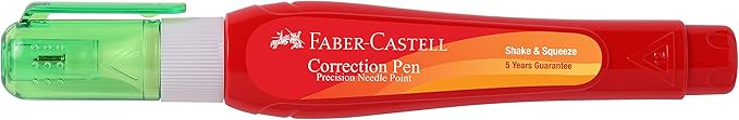 Faber-Castell Correction Pen ( White) - Pack of 10